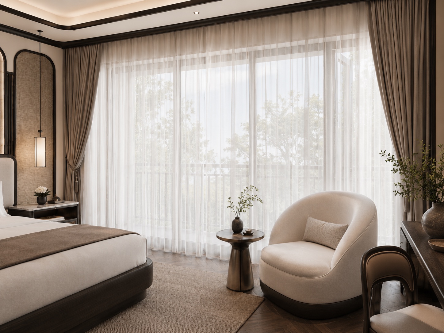 LC-H06 Ghế lounge dáng vỏ sò
